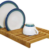 Bamboo Over the Sink Dish Drying Rack