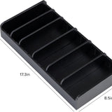 Bamboo Kitchen Towel and Food-Storage Organizer Black Finish