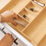 Bamboo Utensils & Junk Drawer Organizer (Expands 16-28in)