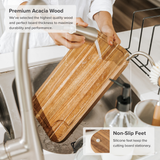 Acacia Cutting Board Set