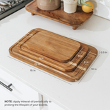 Acacia Cutting Board Set