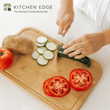 Bamboo Cutting Board Set