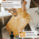 Bamboo Cutting Board Set