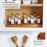 3 Tier Spice Shelf - Acacia