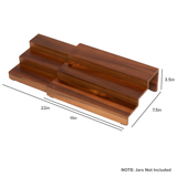 3 Tier Spice Shelf - Acacia