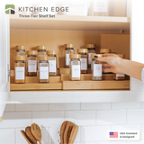 3 Tier Spice Shelf - Bamboo