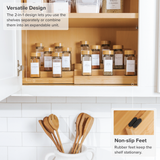 3 Tier Spice Shelf - Bamboo