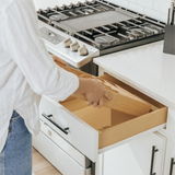 Bamboo Drawer Organizer for Silverware & Utensils (Expands 11-19in)