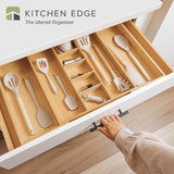 Bamboo Utensils & Junk Drawer Organizer (Expands 16-28in)