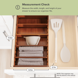 Acacia Kitchen Towel and Food-Storage Organizer