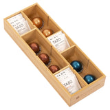 Premium Tea Bags and Coffee Pods Drawer Organizer - Bamboo