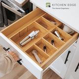 2 Large Utensil Organizers - Bamboo