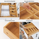 Large Utensil Organizer - Bamboo
