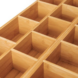 Large Utensils + Tea Bags & Coffee Pods Organizers - Bamboo
