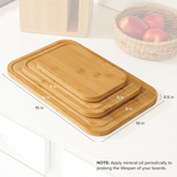 Bamboo Cutting Board Set