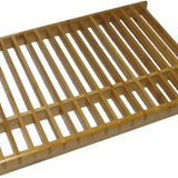 Bamboo Over the Sink Dish Drying Rack